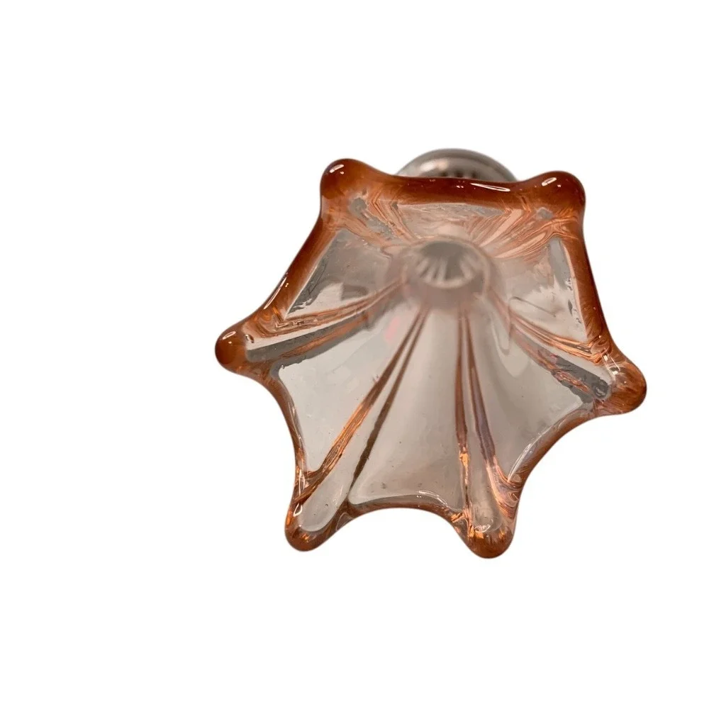 Dugan Diamond‎ Pulled Loop Pink Swung Vase.